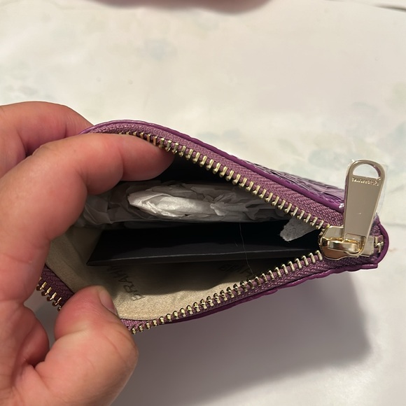 Brahmin Lilac Essence Britt coin purse - Picture 5 of 9